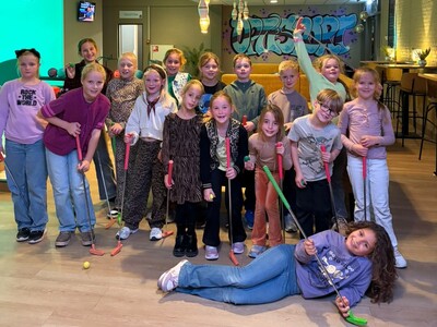 Gezellig potje glow golf